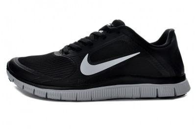 2013 Nike Free 4.0 V3 Mens Shoes Black - Click Image to Close